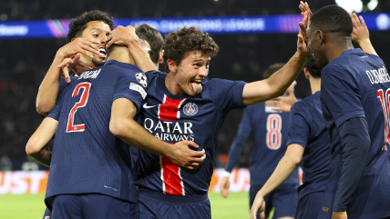   PSG festejó en el Parque de los Príncipes tras batir a Arsenal y clasificar a su segunda final de Champions 