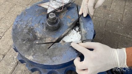   Incautan 214 kilos de cocaína ocultos en brocas de perforación minera 