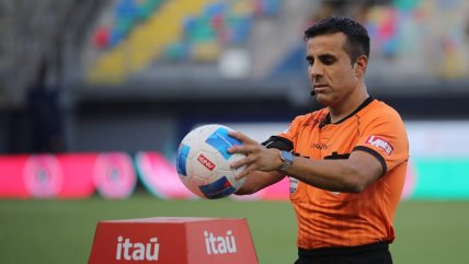   Piero Maza será el juez del Superclásico entre la U y Colo Colo 