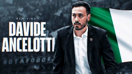   Botafogo oficializó contratación del hijo de Carlo Ancelotti como entrenador 