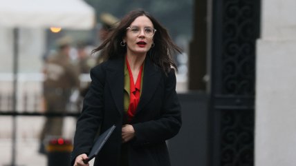  Ministra Vallejo regresó a La Moneda: 