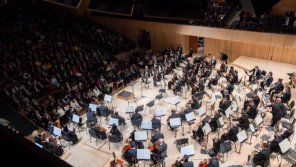   La Universidad de Chile inauguró su Gran Sala Sinfónica Nacional 