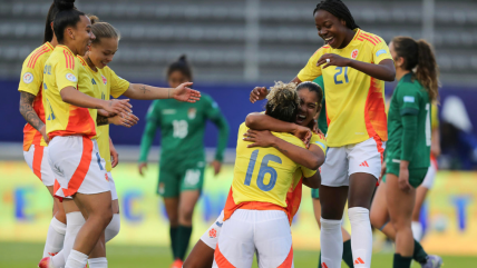   Colombia se acercó a semifinales de la Copa América Femenina tras demoler a Bolivia 