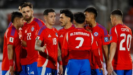   La Roja mantuvo su posición discreta ubicación en el Ranking FIFA 