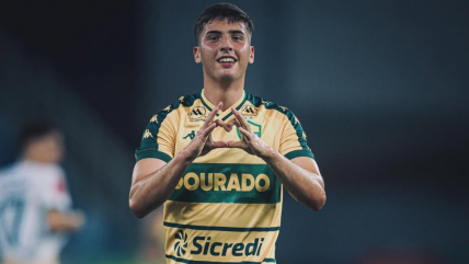   Jugador chileno sub 20 anotó un doblete en la final y se coronó campeón en Brasil 