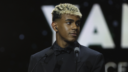   Lamine Yamal se convirtió en el jugador más joven en subir al podio por el Balón de Oro 