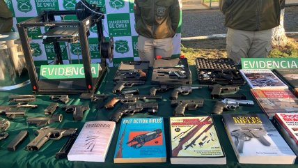  Empresario adquiría piezas de armas en Amazon y las ensamblaba en Concepción  