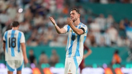   Argentina derrotó a Venezuela en amistoso preparatorio para el Mundial 2026 