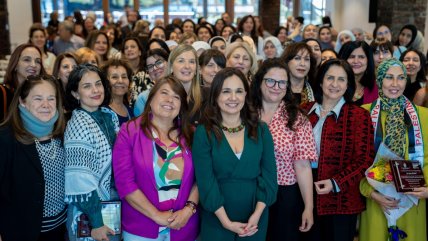   Ministras encabezaron conmemoración del Día Nacional de la Mujer Palestina 