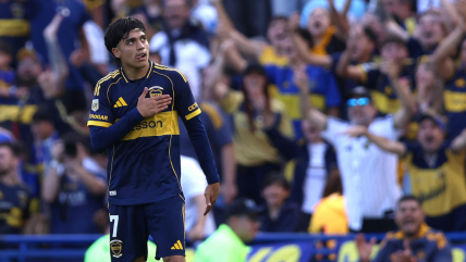   Exequiel Zeballos fue la figura de Boca Juniors en el triunfo sobre River Plate en La Bombonera 
