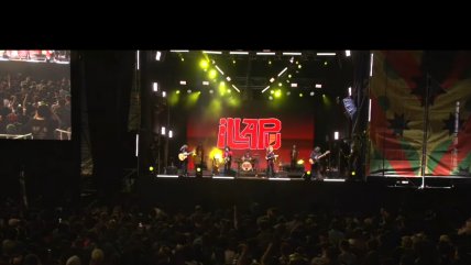   Illapu cerró en Valparaíso la edición 2025 del Festival Rockódomo 