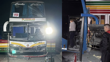   Buses con hinchas de Estudiantes de La Plata chocaron entre sí 