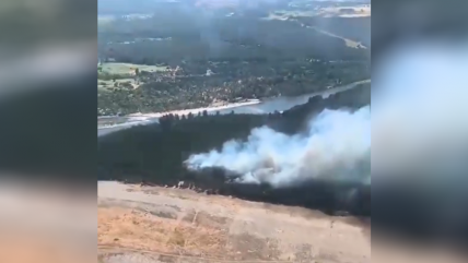 Incendio forestal obliga a evacuar zonas pobladas en Los Ángeles  