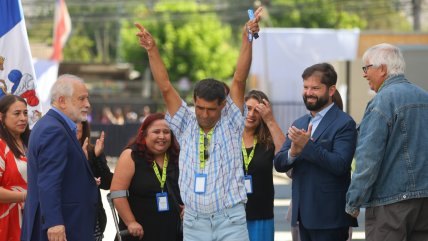   Presidente Boric encabezó entrega de viviendas en Quilicura 